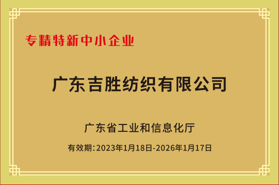 专精特新中小企业